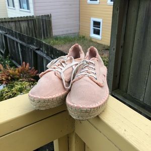DV Pink Platform Sneaker